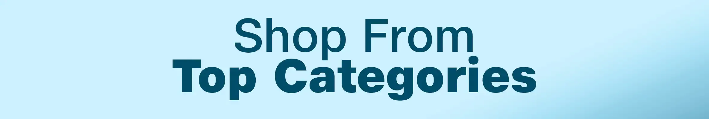 shop from categories